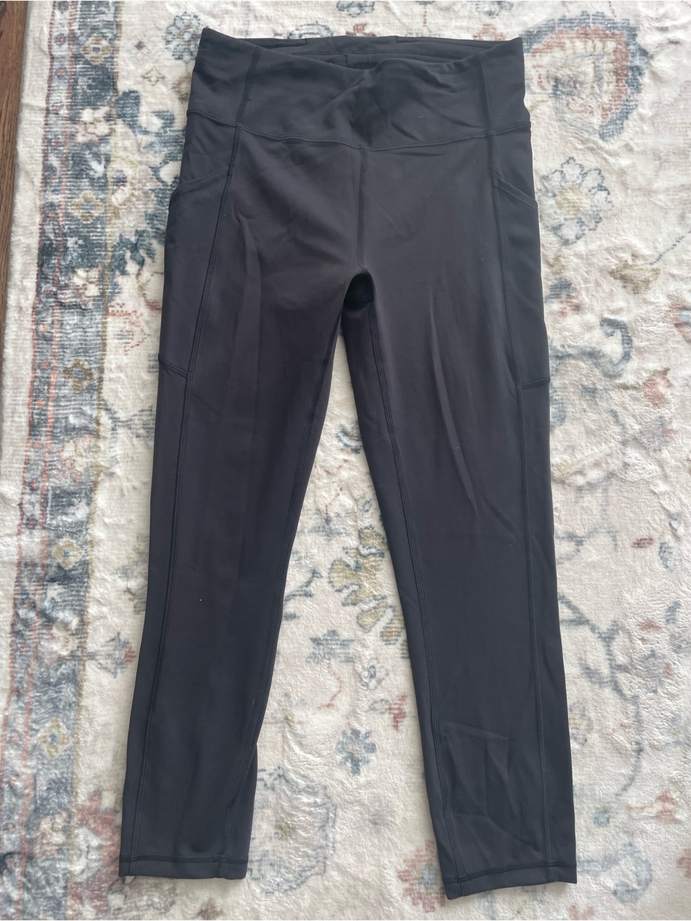 lululemon athletica Invigorate Black High-Rise Performance Leggings with pockets
